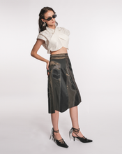 Load image into Gallery viewer, Cropped Blazer Top