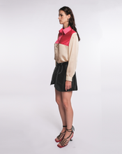 Load image into Gallery viewer, Deconstructed Mini Skirt