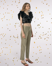 Load image into Gallery viewer, Crop Top with Ruffles