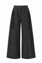 Load image into Gallery viewer, Half-Pleat Wide-Leg Pants
