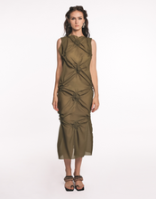 Load image into Gallery viewer, Quatrefoil Midi Dress
