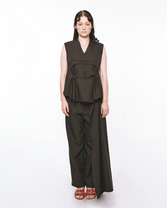 Cut Out Draped Top