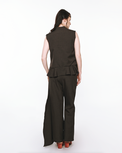 Cut Out Draped Top