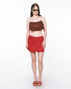 Stardust Mini Skirt Red