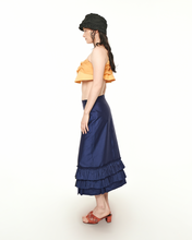 Load image into Gallery viewer, Ruffle Midi Skirt
