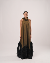 Load image into Gallery viewer, Sheer Ruffle Maxi Dress
