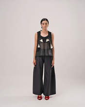 Load image into Gallery viewer, Half-Pleat Wide-Leg Pants
