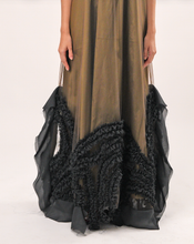 Load image into Gallery viewer, Sheer Ruffle Maxi Dress
