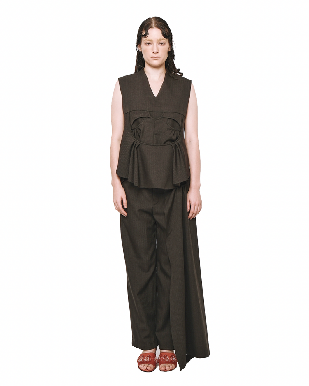 Cut Out Draped Top