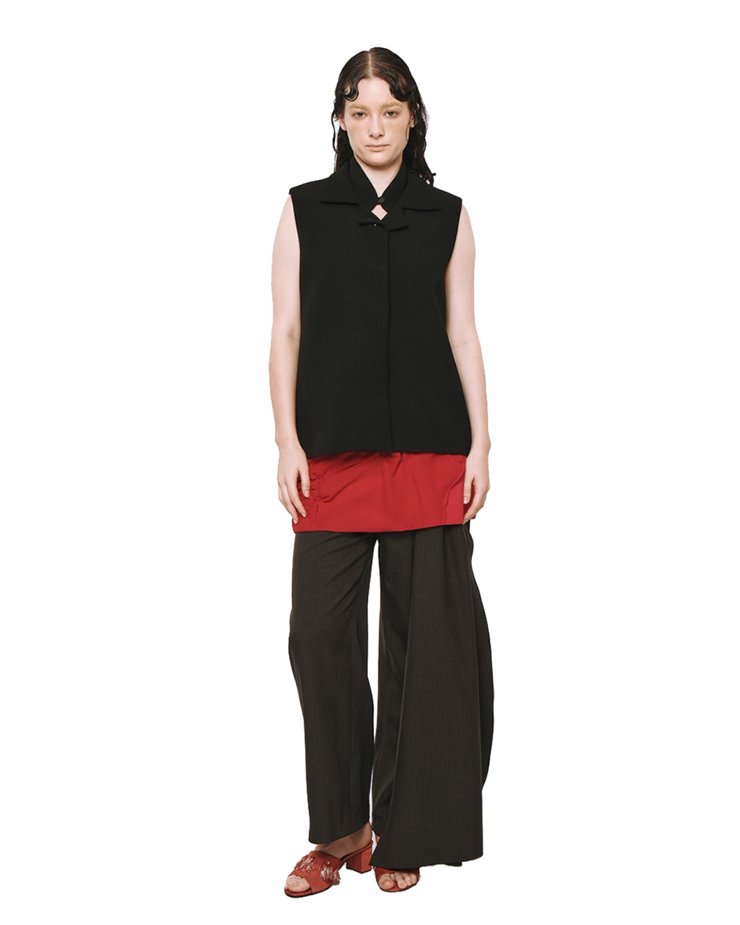 Dual Collar Vest Sanghai