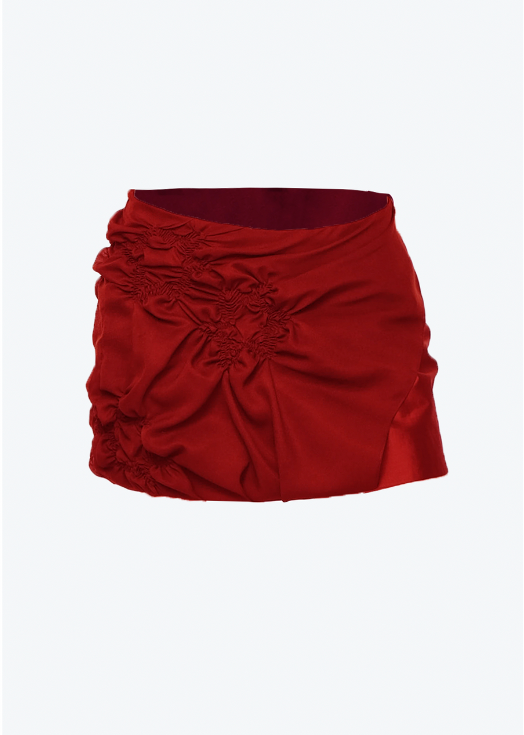 Stardust Mini Skirt Red