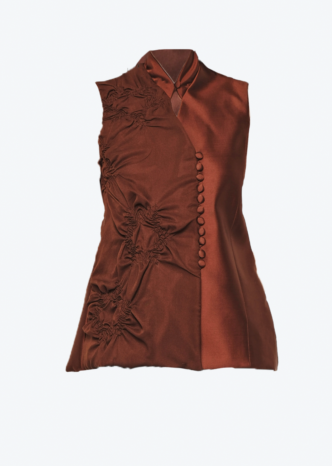 Dual Collar Stardust Vest