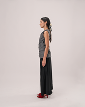 Load image into Gallery viewer, Quatrefoil Draped Tank
