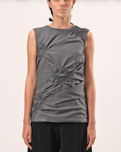 Load image into Gallery viewer, Quatrefoil Draped Tank
