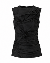 Load image into Gallery viewer, Quatrefoil Draped Tank
