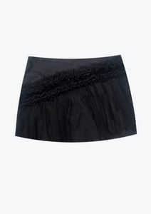 Ruffle Mini Skirt