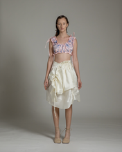 Load image into Gallery viewer, Drawstring embroidered bandeau
