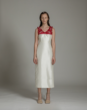 Load image into Gallery viewer, Festive Ruched neckline dress
