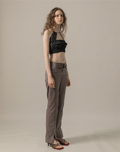 Low Rise Deconstructed Trouser