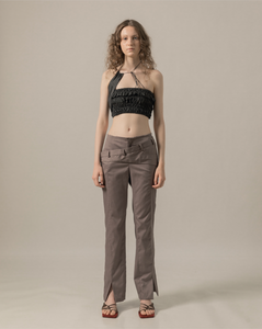 Low Rise Deconstructed Trouser