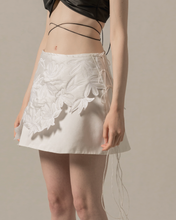 Load image into Gallery viewer, Exclusive White Embroidered Skirt

