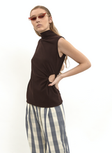Load image into Gallery viewer, Halter Neck Cut Out Top
