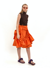 Load image into Gallery viewer, Ruched Draped Skirt

