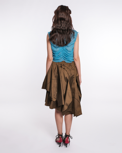 Deconstructed Flare Skirt