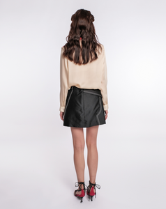 Deconstructed Mini Skirt
